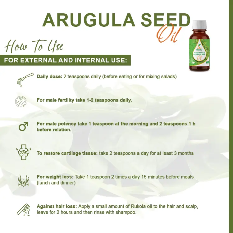 Rucola (Arugula) Seed Oil 5 Rucola (Arugula) Seed Oil - Image 5